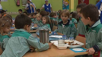 Menús escolares más sanos para combatir el sobrepeso