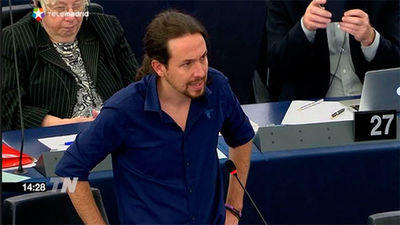 Iglesias abandona el Parlamento Europeo y Tania González le sustituye