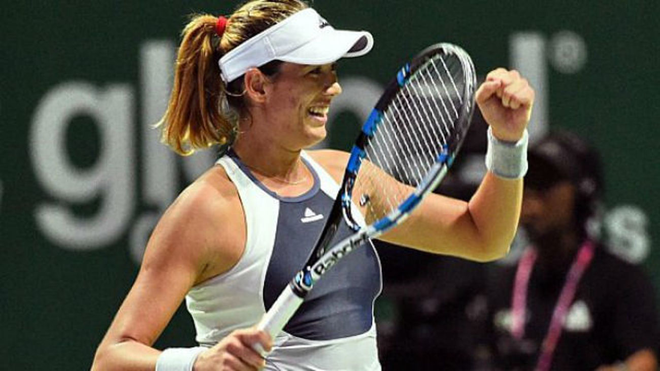 Muguruza acaricia las semifinales del Master de Singapur