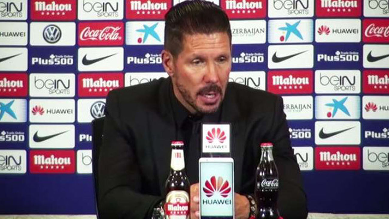 Simeone: "No nos quedamos contentos casi nunca, siempre esperamos más"