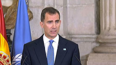 El Rey apela a ser fieles a los "mejores principios y tradiciones de acogida" con los refugiados