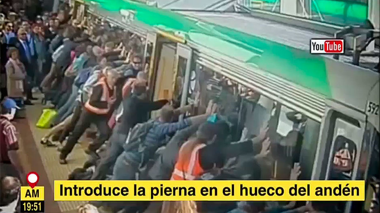 Burradas en el metro