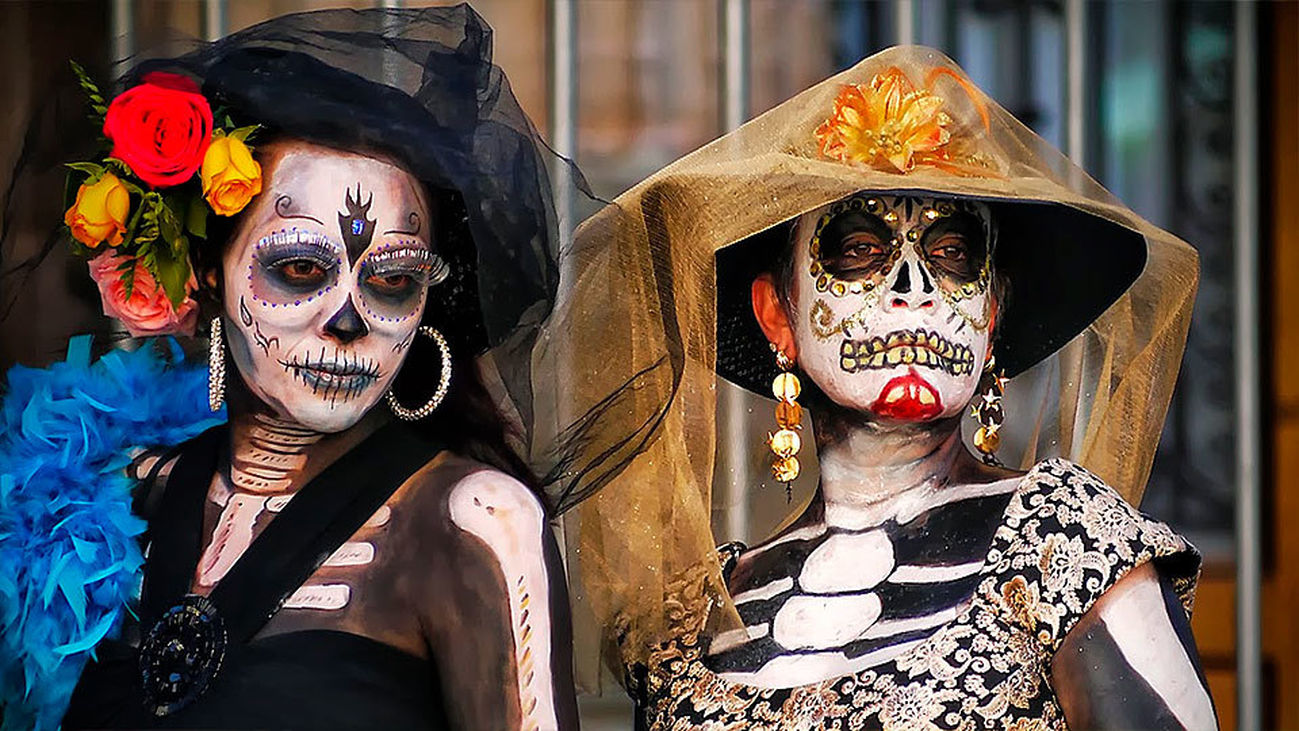 Catrina triunfa en Halloween