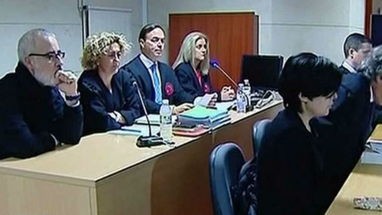 Padres de Asunta en el juicio