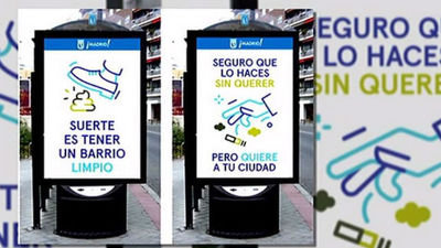 Madrid lanza una campaña de concienciación ciudadana sobre la limpieza