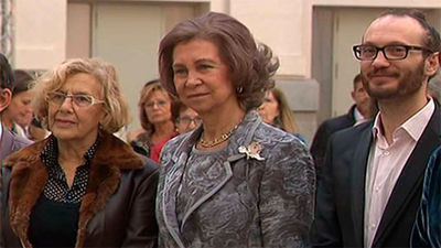 La Reina Sofía y Carmena, juntas para concienciar sobre el alzhéimer