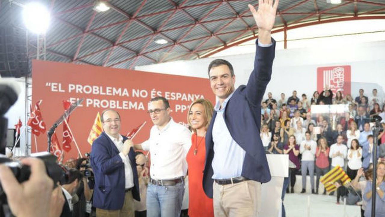 Sánchez ve a Mas único culpable del choque pero acusa a Rajoy de pasividad