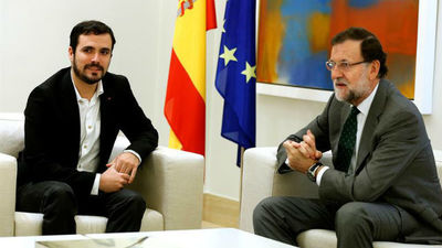 Garzón pide a Rajoy diálogo ante el desafío catalán y no un callejón sin salida