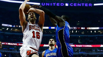 Gasol y Mirotic salvan el triunfo de los Bulls ante Orlando