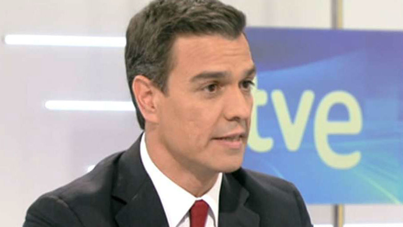 Sánchez: "España no necesita la suma de las derechas de Rivera y Rajoy"