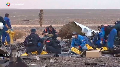 Egipto confirma que la caja negra del avión ruso registró un ruido