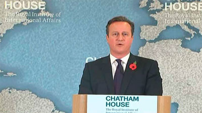 Cameron pide a Bruselas eximir al Reino Unido de una mayor integración europea