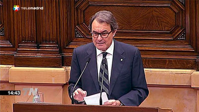 El "no" de la CUP frustra la investidura de Mas en la primera votación