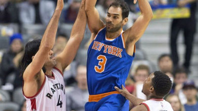 Los Knicks de Calderón logran la primera derrota en casa de los Raptors