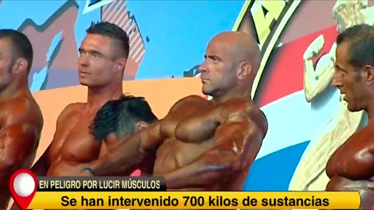 En peligro por lucir músculos