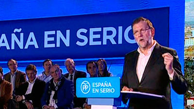 Rajoy: "El PSOE hoy no es bueno para España, es la vuelta al peor pasado"