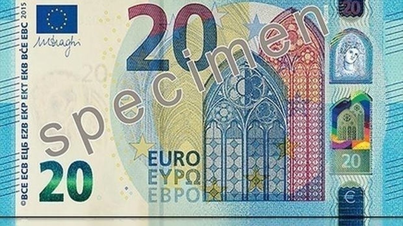 Nuevo billete de 20 euros