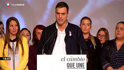 Sánchez: "La Igualdad es la patria del PSOE"