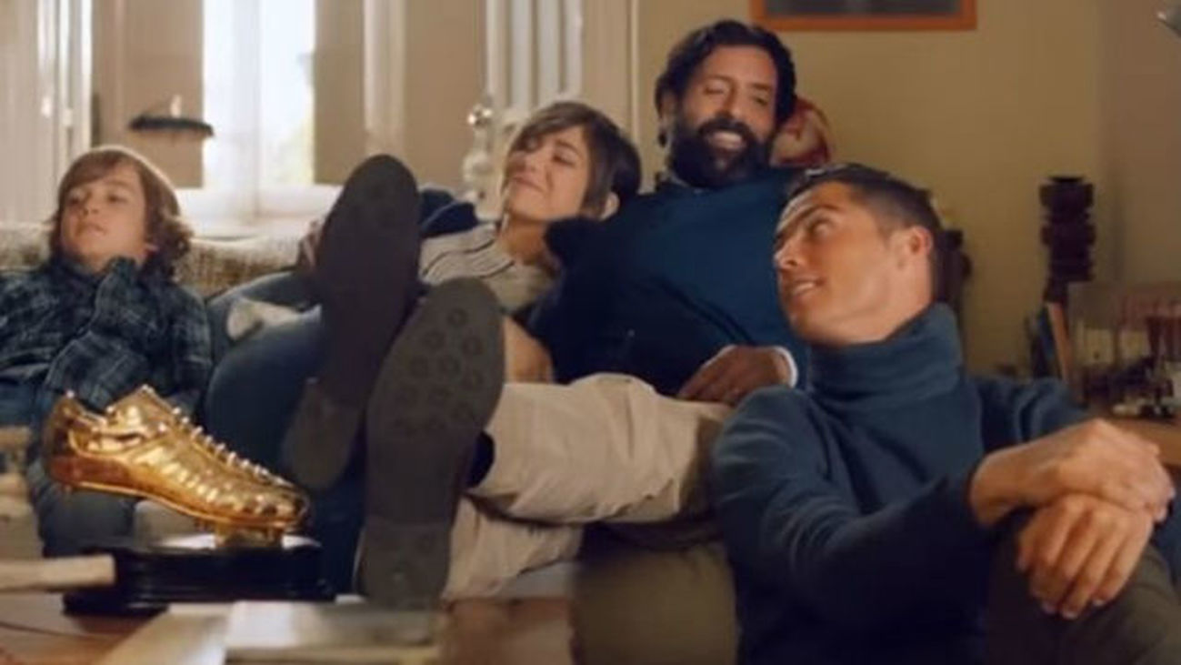 Cristiano, de andar por casa