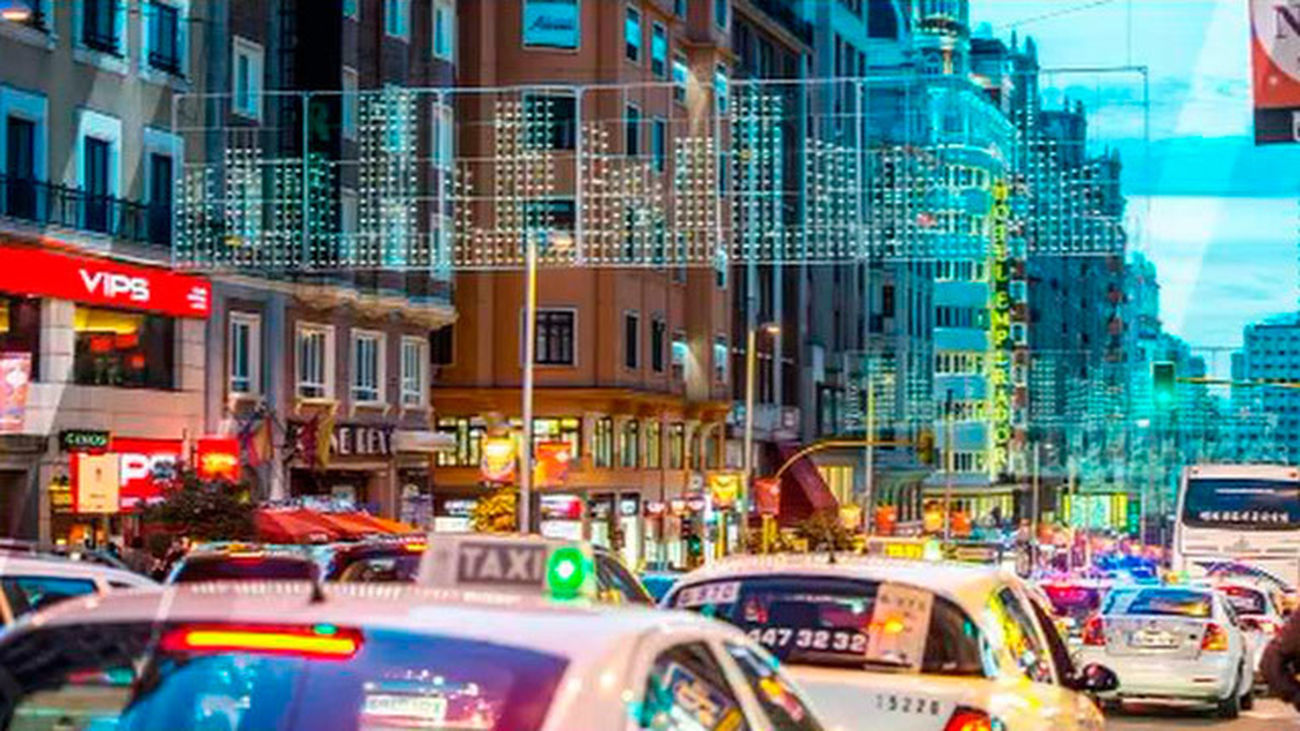 Cortes puntuales de tráfico en el centro de Madrid durante la Navidad