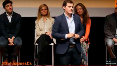 Rivera (C's): "Dicen que no tenemos  experiencia gobernando. Ni saqueando tampoco"