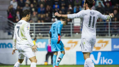 0-2. El Real Madrid supera su mala racha a base de oficio en Ipurúa