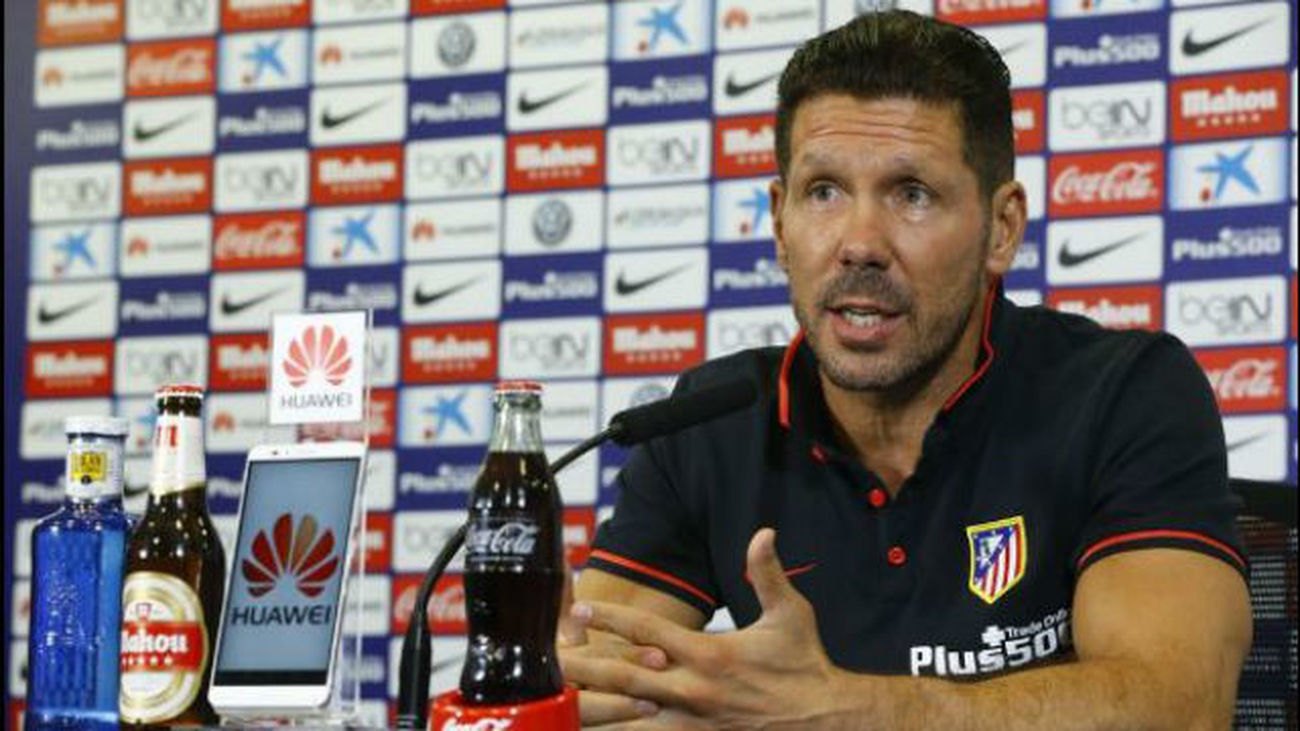 Simeone: "¿Fichajes? Siempre estamos abiertos al mercado"