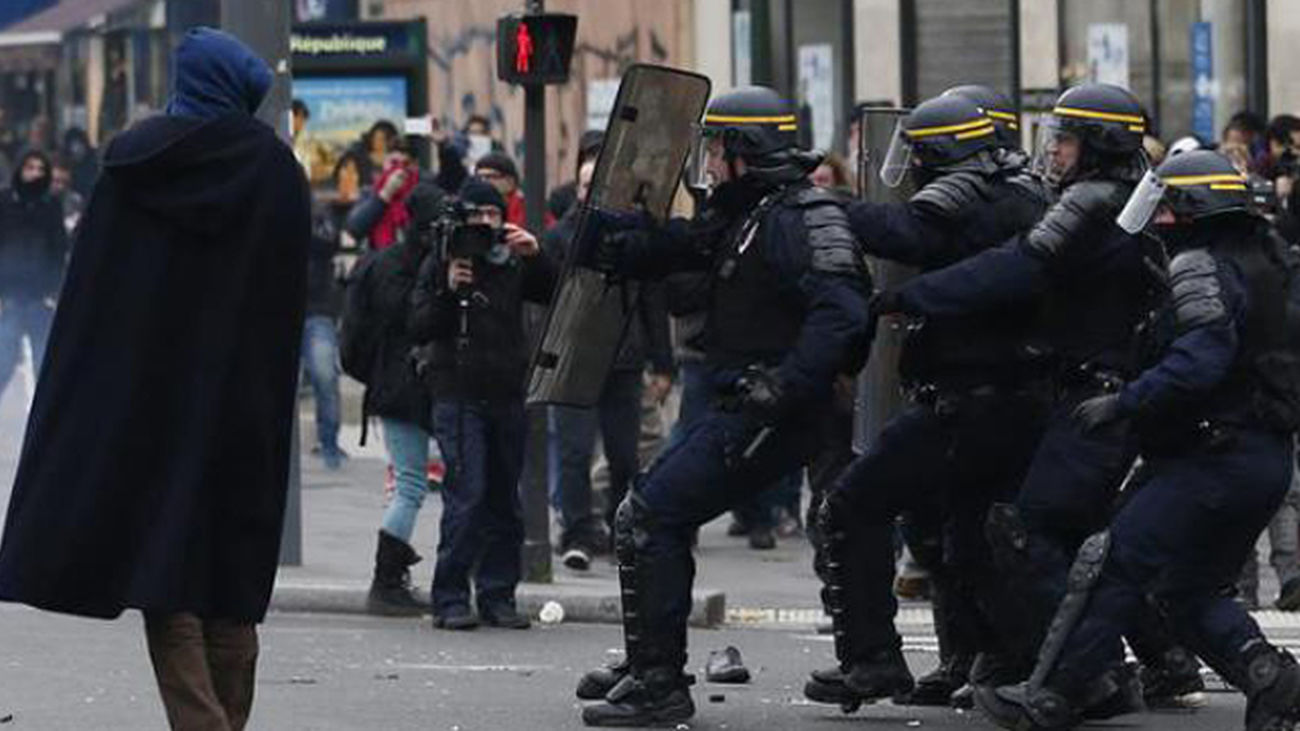 La manifestación violenta de París se saldó con 341 detenciones