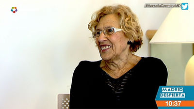 Carmena: "Hay muy pocos atascos en Madrid"