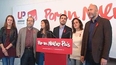 Garzón hará una campaña "irreverente e insurgente" de "izquierda transformadora"