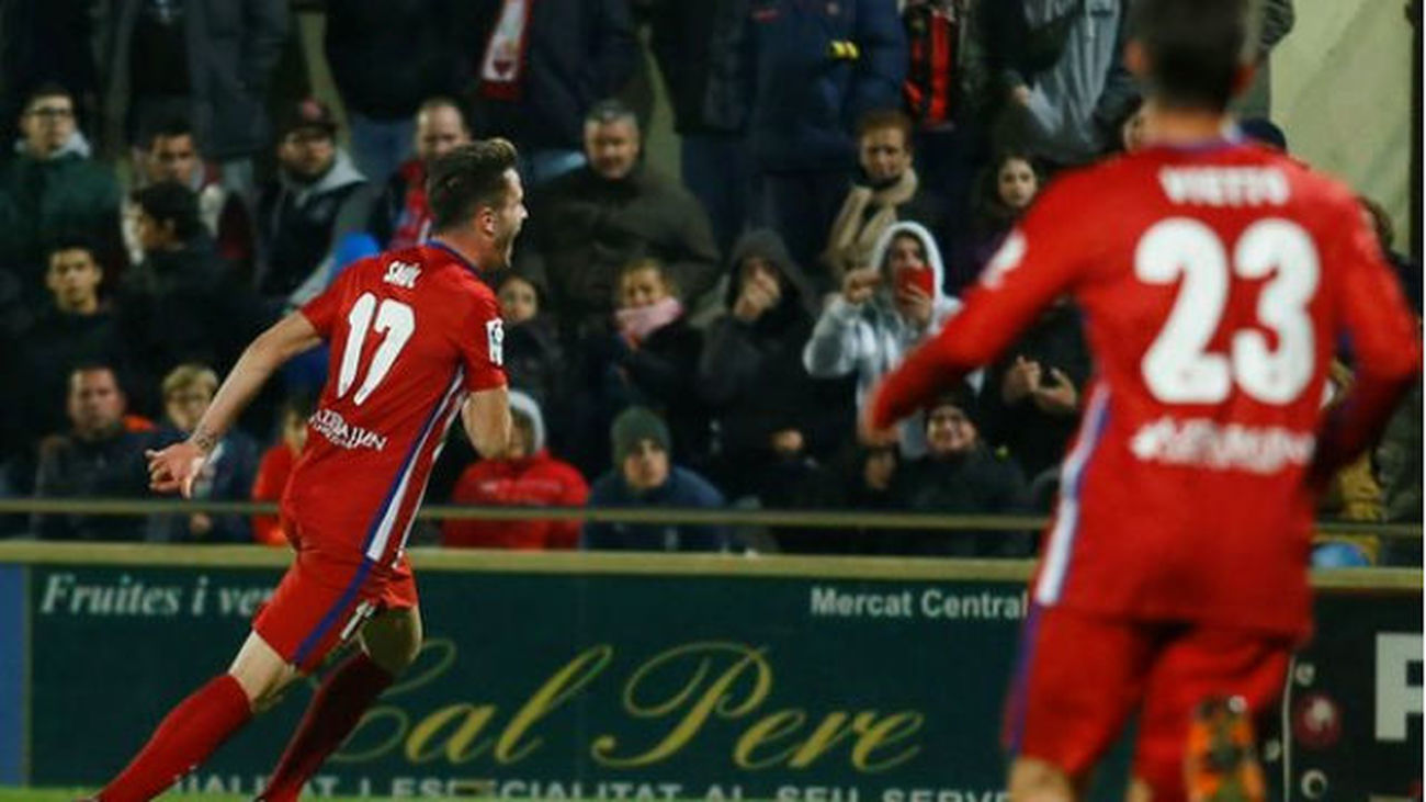 1-2. El Atlético allana su camino hacia octavos ante un Reus peleón