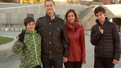 Una familia entera, camino de la San Silvestres