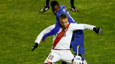 2-0. El Rayo encarrila la eliminatoria ante el Getafe