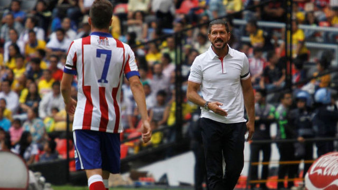 Simeone: "Exigiré a Saúl pero no necesito que sea Tiago"