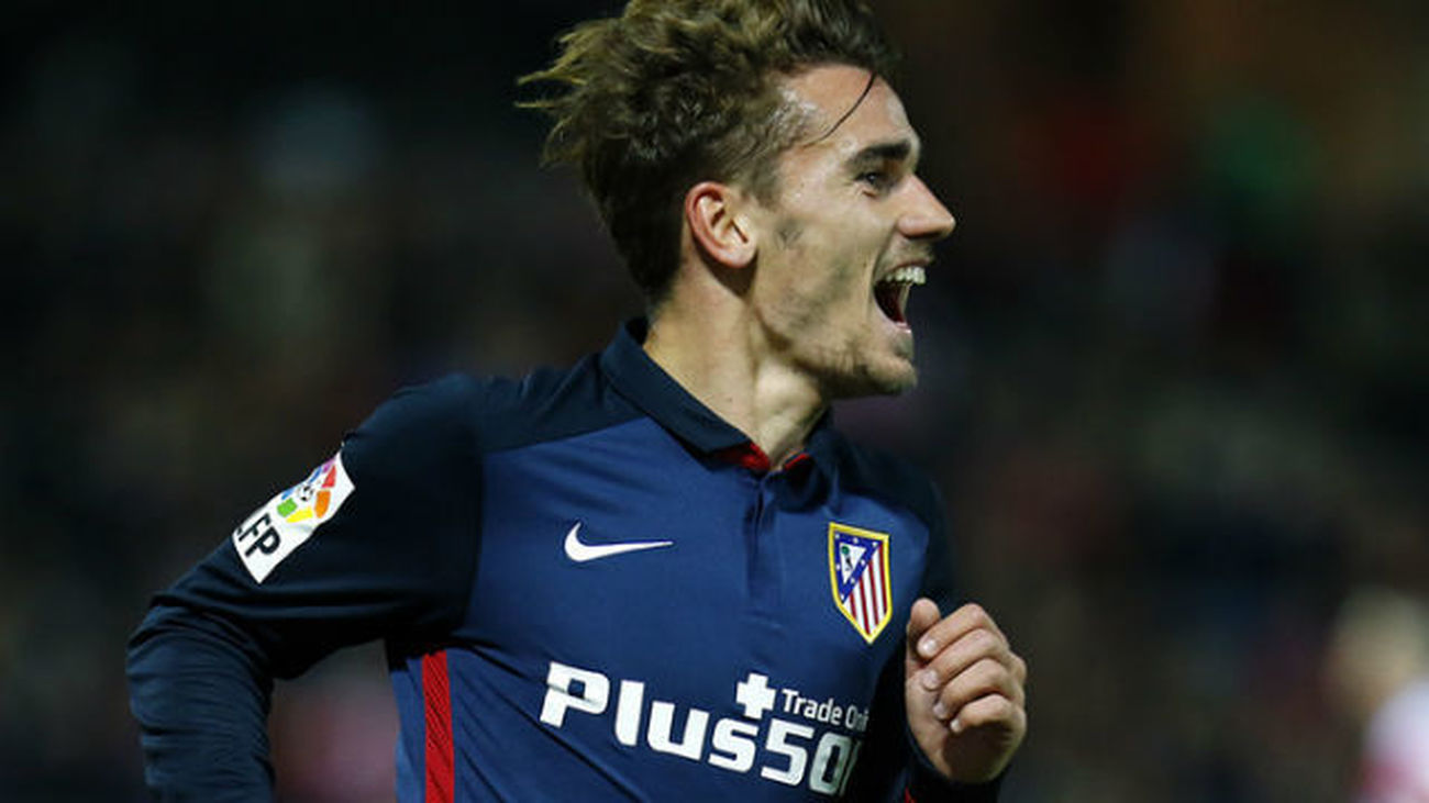 0-2. Godín y Griezmann mantiene segundo a un Atlético muy serio