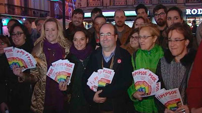 El PSOE presenta la campaña 'Un partido a  la vanguardia de la lucha contra la discriminación'