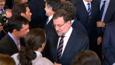 Rajoy admite que "está abierto" quién será el segundo partido el 20D