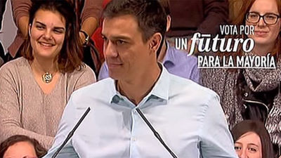 Sánchez apela a la "raza" socialista y pide a Podemos que no le "dé lecciones"