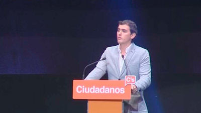 Rivera se muestra en Vistalegre como el primer presidente catalán de la democracia