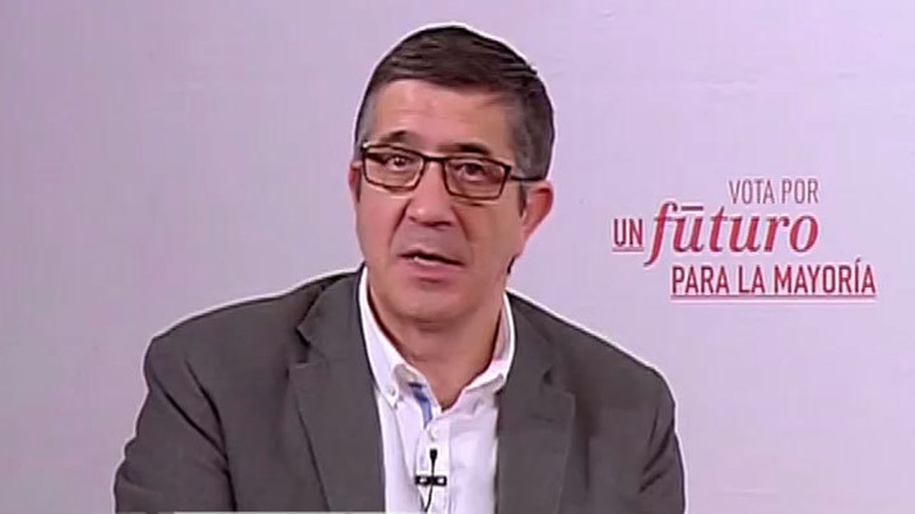 Patxi López. PSOE. Elecciones Generales 2015