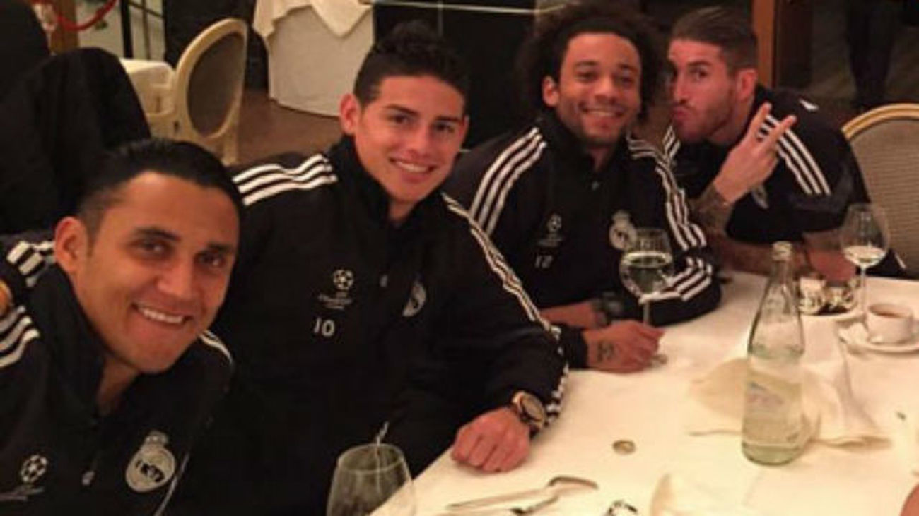 La plantilla madridista, sin Benítez, se conjura en una cena navideña