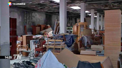 Okupas en un garaje de Latina