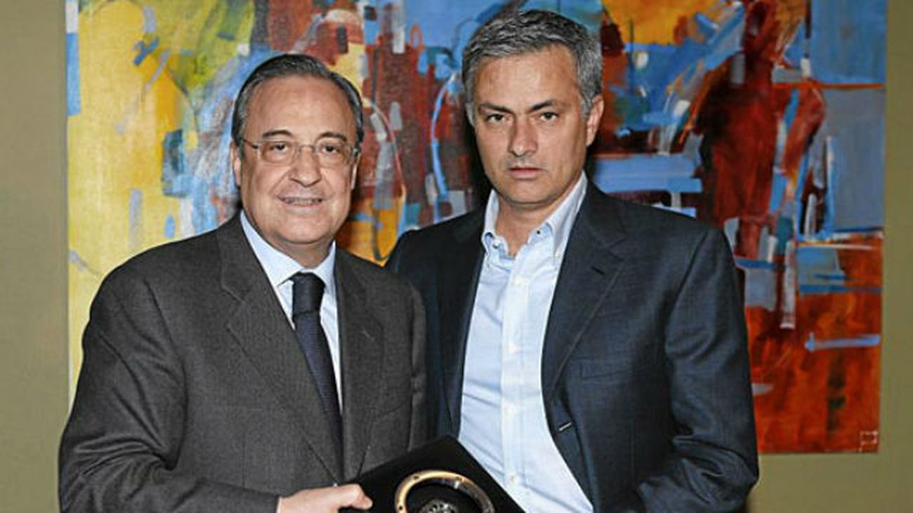 Florentino: "Ahora no va a venir Mou, pero no predigo el futuro"