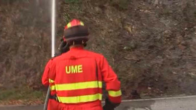 Se reducen a 11 los fuegos activos en Asturias