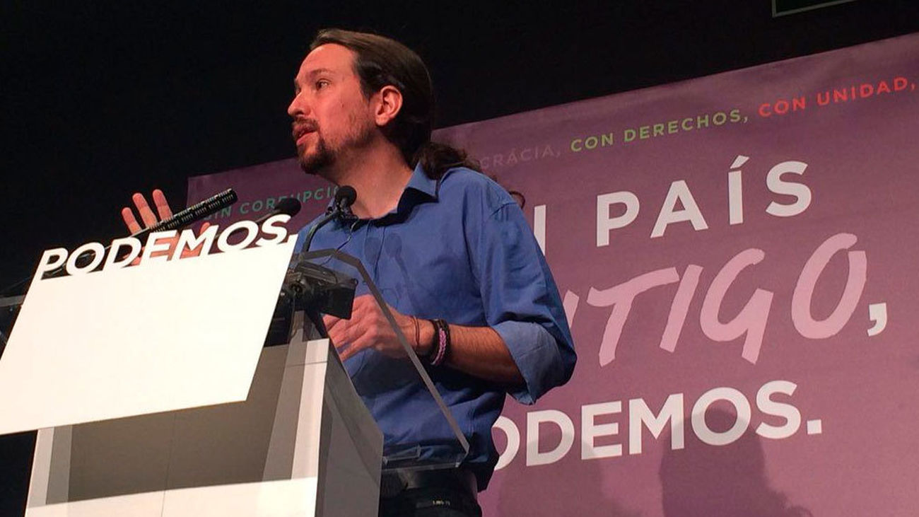 Pablo Iglesias (Podemos). Elecciones Generales 2015
