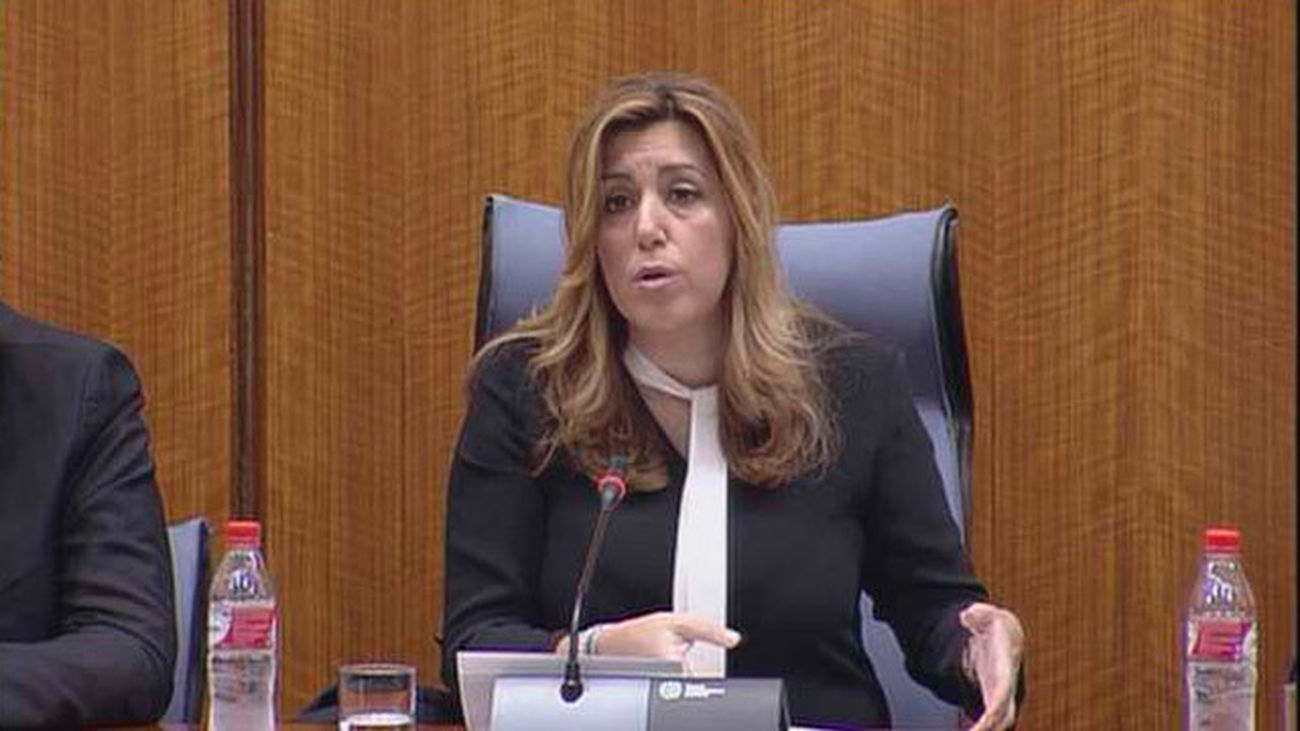 Susana Díaz reclama un "no rotundo" a la investidura de Rajoy y el PP
