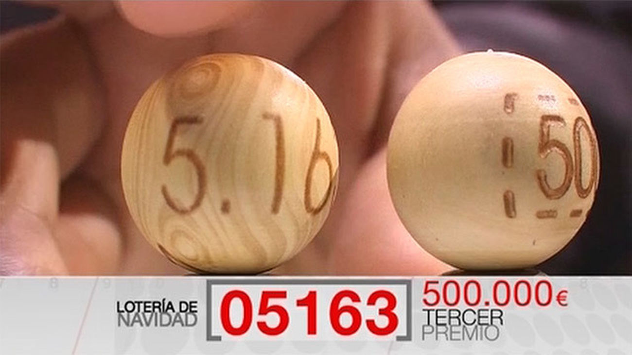 El 5.163, tercer premio, deja un pellizco en Meco, Rivas, Estremera y Madrid