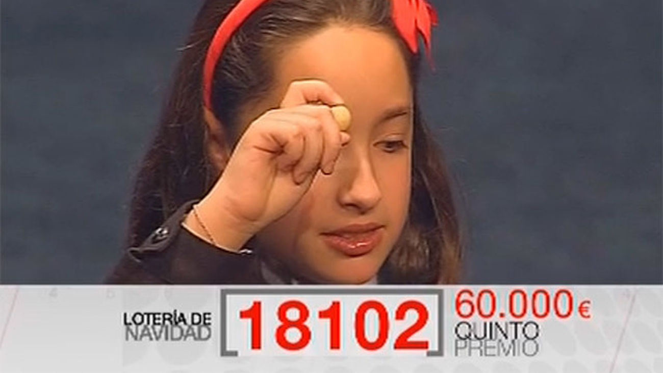 El 18.102, primer quinto premio, deja parte en la región