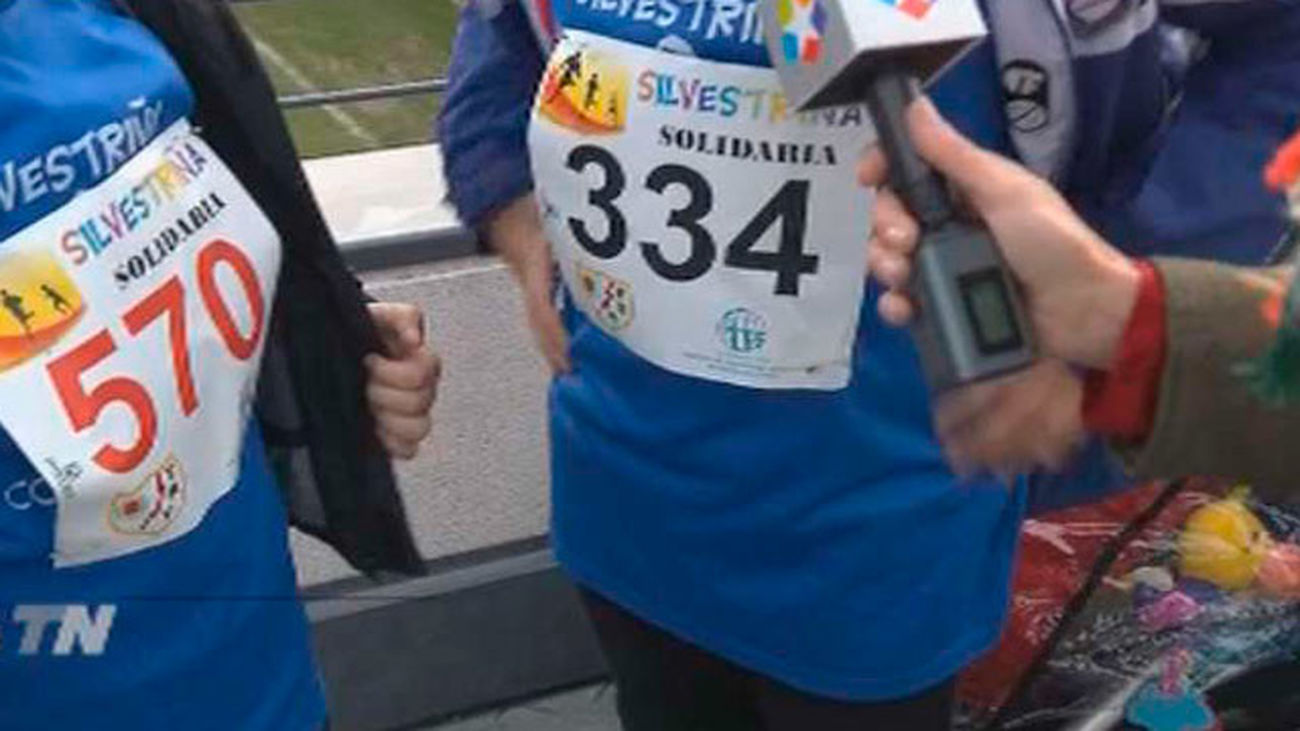 San Silvestriña  para ayudar en una recogida de juguetes y alimentos