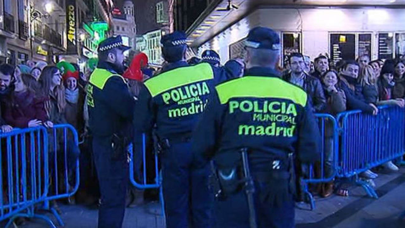 Quinientos policías vigilarán las "preuvas" y las uvas, este miércoles y el día 31